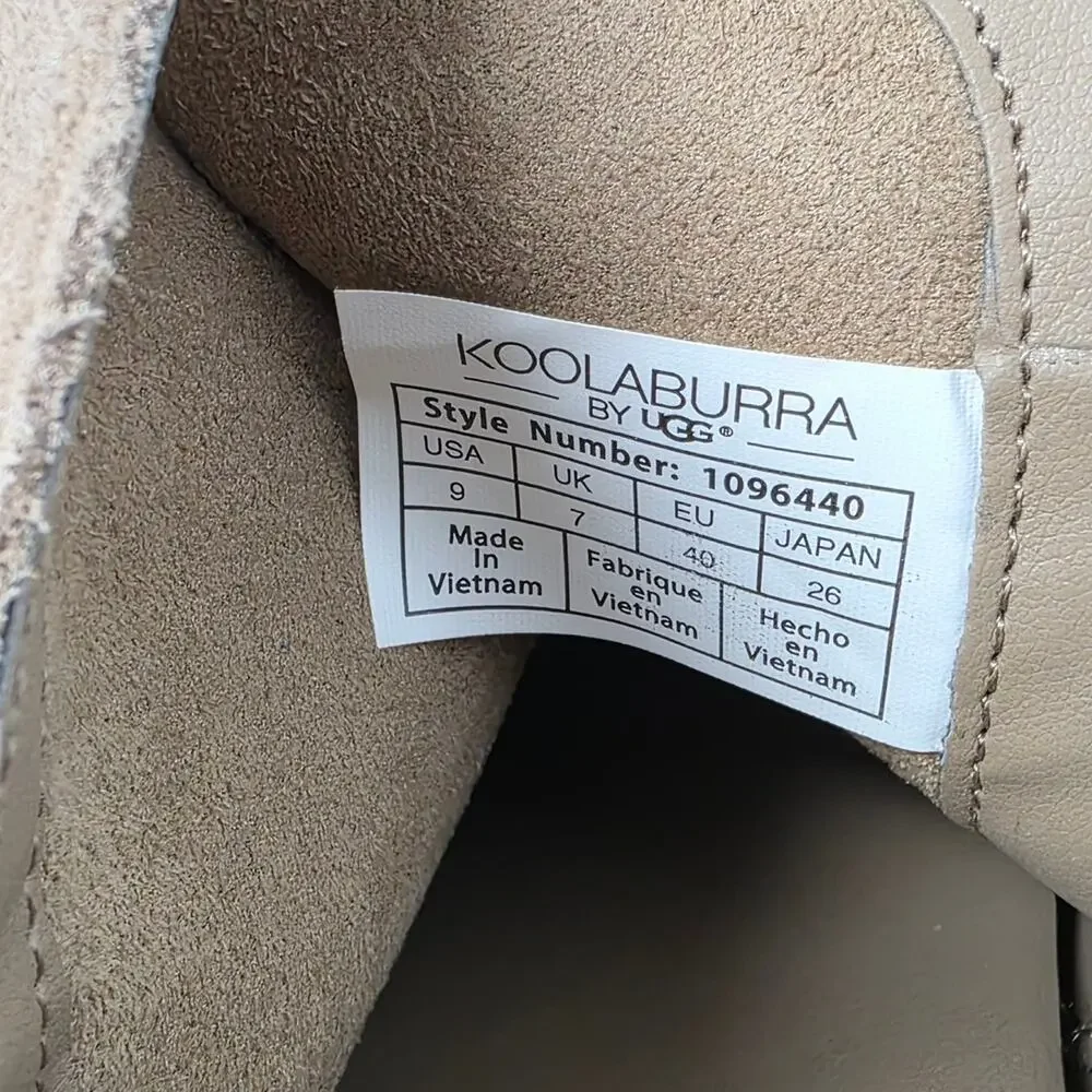 Koolaburra By UGG Women's Suede Ankle Booties Taupe Size 9